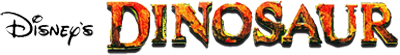 Disney's Dinosaur logo for Sega Dreamcast